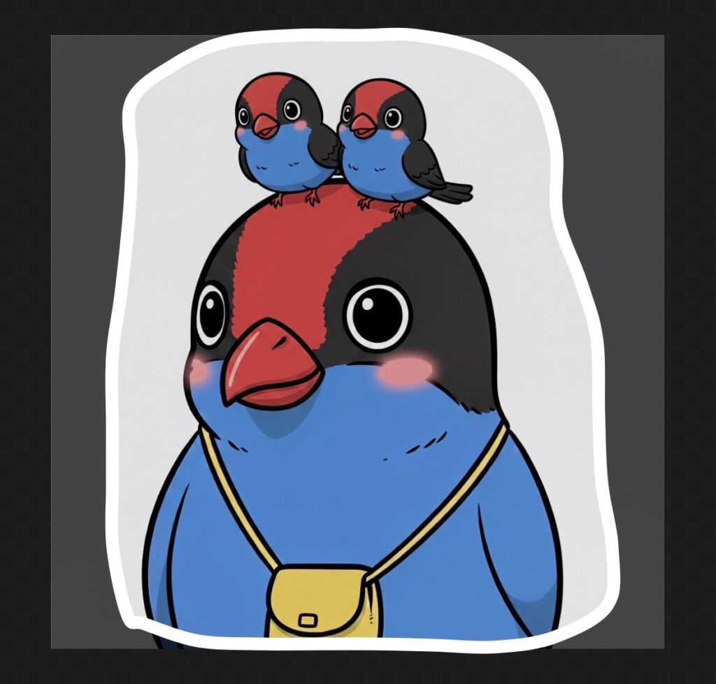 LINEスタンプメーカーを使った画像透過作業