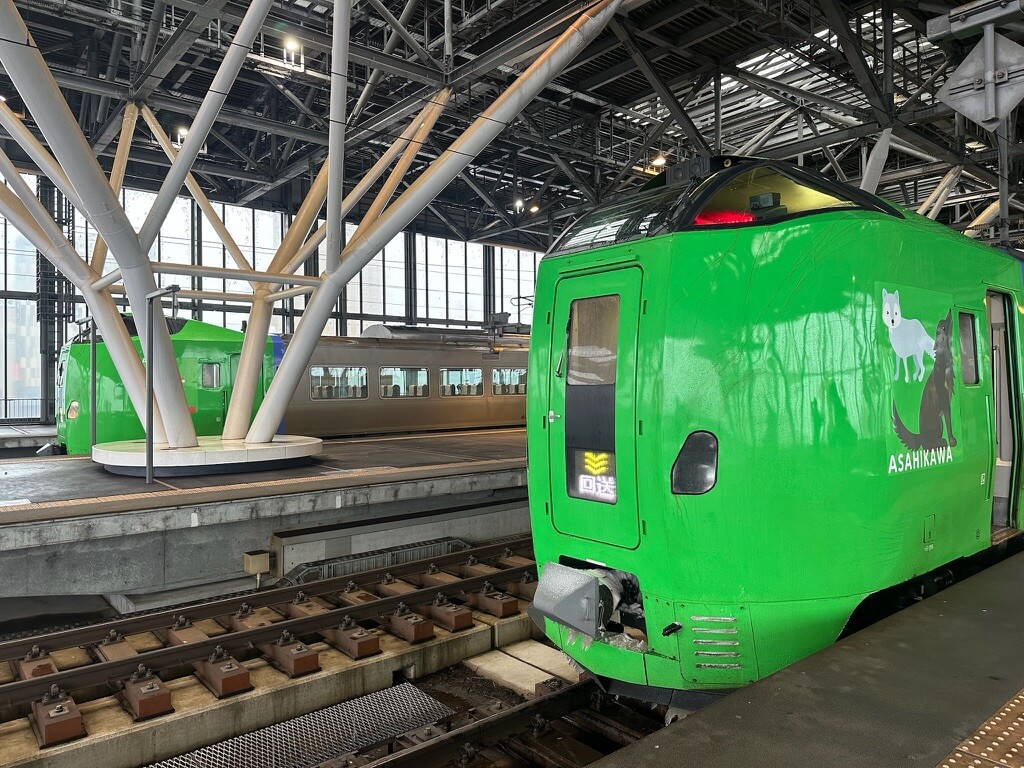 ライラック号で旭川へ