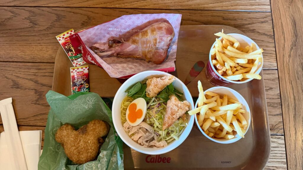 ウッドチャックキッチンで購入したランチ一部