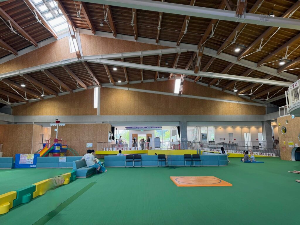 八雲町パノラマパークのキッズアリーナ